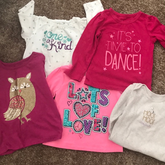 18 month long sleeve shirt girl